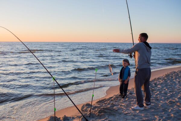 Beach Fishing in Flagler Country Florida